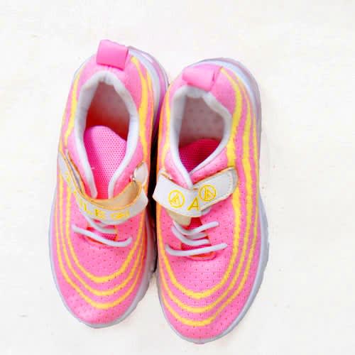 Knitted Sneakers For Girls - Pink