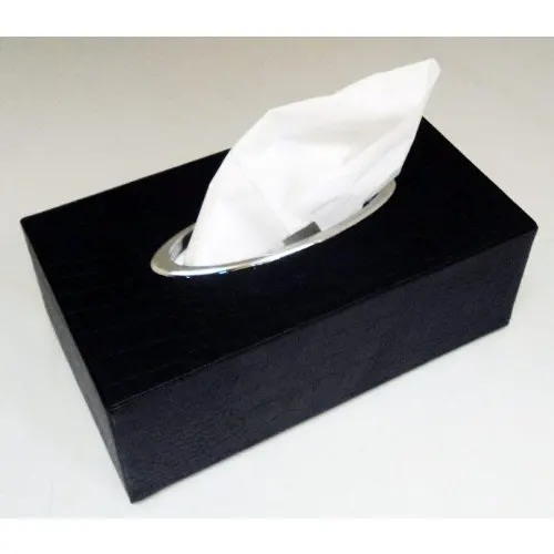 Tissue Box Holder - Black
