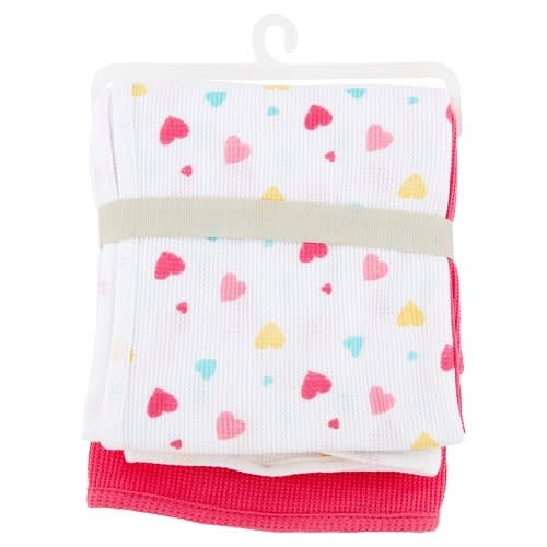 Thermal Receiving Blankets, Pink, 2 Pack