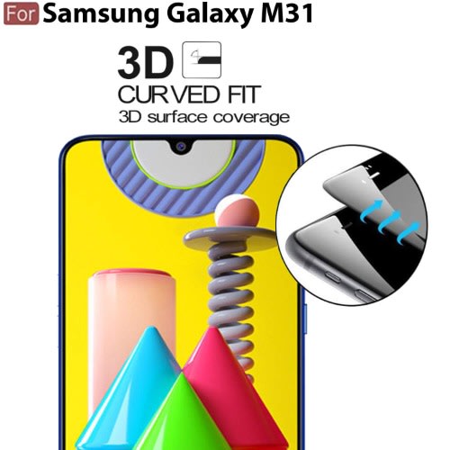 Screen Guard For Samsung Galaxy M31 - Full HD Glass Protector