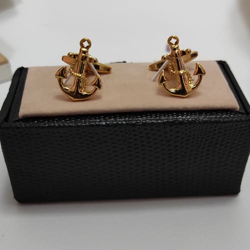 Men Cufflinks 07 - Gold