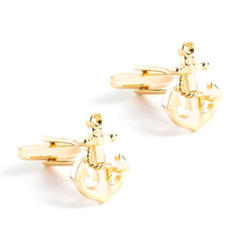 Men Cufflinks 07 - Gold