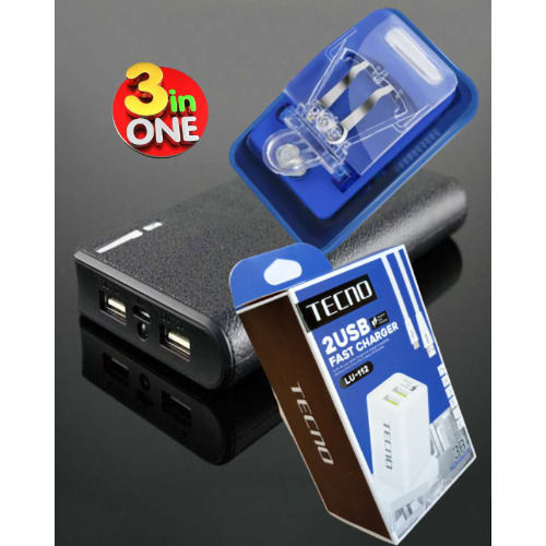40,000mah Power Bank With Android And Desktop Fast Chargers