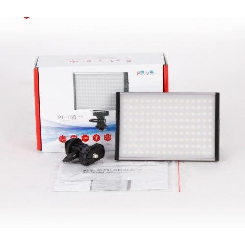 Tolifo Pt-15b Ii 3200k-5600k Ultra-thin 15w Led Video Panel Light For Dslr