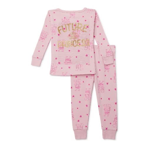 Girls Future Princess Cotton Snug Fit Pyjamas Sleepwear (sizes Run Small)