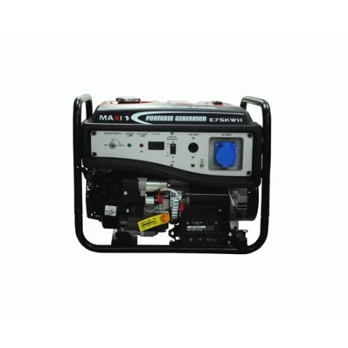 Maxi100% Copper Key Starter Generator With Handle & Tyre - 9.3kva - Maxigen Ek75