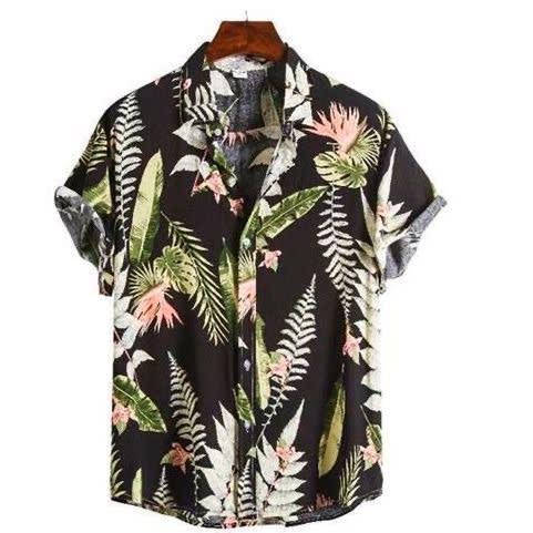 Floral Vintage Shirt - Men's Short Sleeve