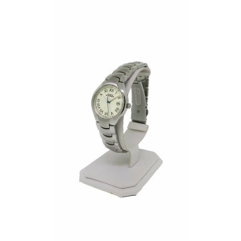Hush Puppies Women's Roman Numeral Date Stainless Steel Watch