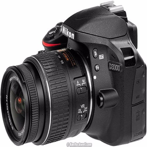 D3300 DSLR Camera with 18-55mm Lens