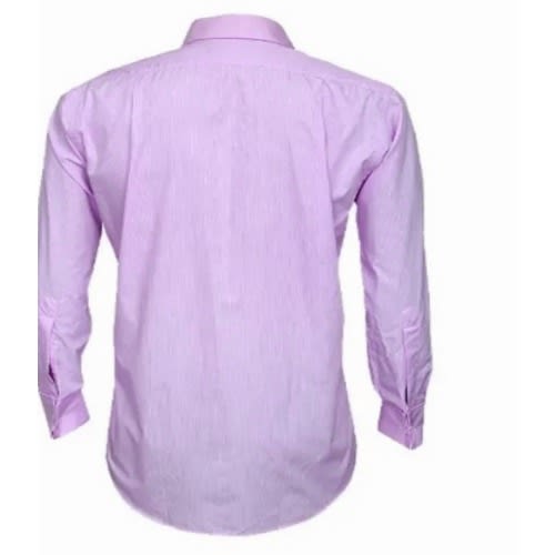 Set Of 2 Men's Formal Dress Shirts - Lilac And Blue