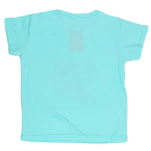 Animal Print Boy Top- Green