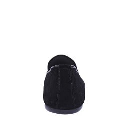 Casual Suede Slip-On - Black