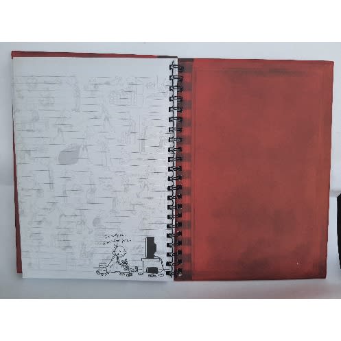 Diary Of A Wimpy Kid Notebook -Red