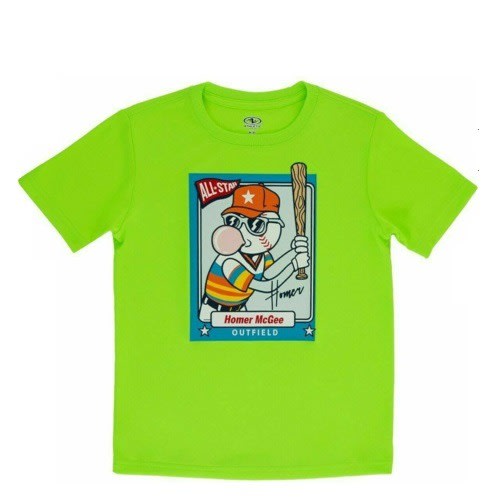 Boys Graphic Short Sleeve T-shirt - Neon Green
