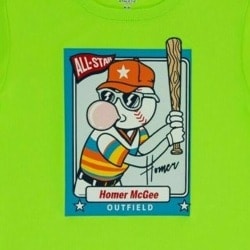 Boys Graphic Short Sleeve T-shirt - Neon Green