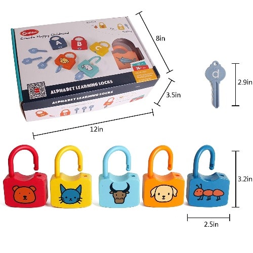 Early Learning Game For Kids - 26 Locks 26 Keys
