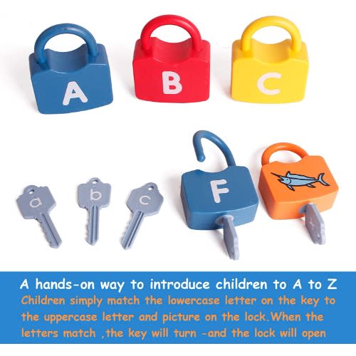 Early Learning Game For Kids - 26 Locks 26 Keys