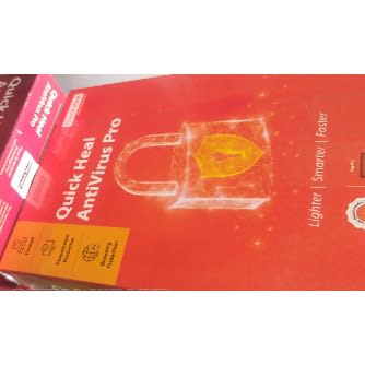 Quick Heal Antivirus Pro CD For 1PC For Single System.