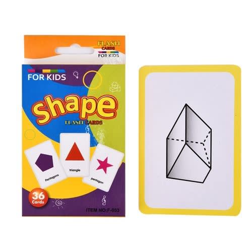 Kids Learning Flash Cards - Shapes