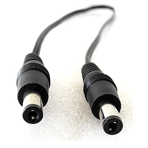 Power Tip Dc Barrel Plug Changer Adapter 5.5mm 2.5mm Male To 5.5mm 2.1mm Female + Male To Male Cable