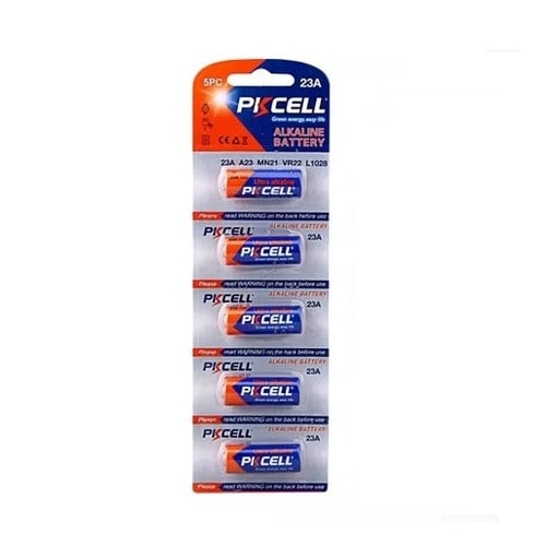 Pkcell - Battery - 23a A23 12v - 5 Pieces Per Card