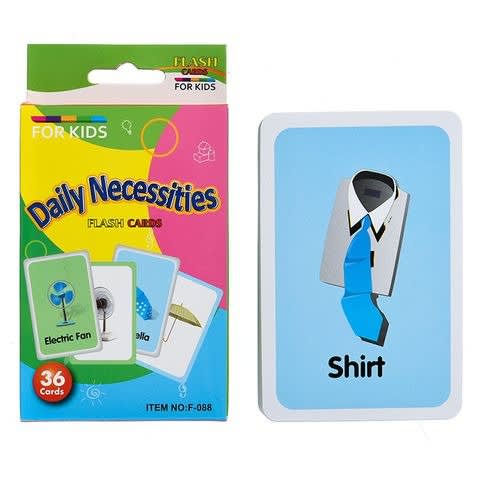 Kids Learning Flash Cards - Daily Neccessities