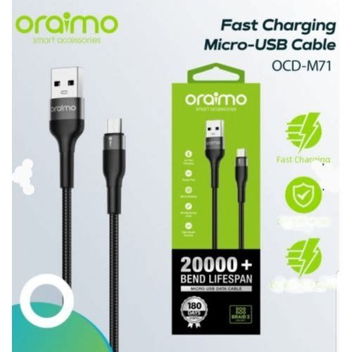 Ocd-m71 Braids 2 Micro Usb Data Cable