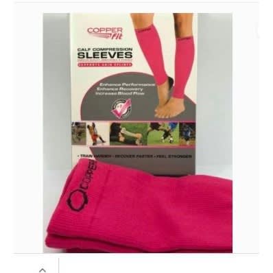Copper Fit Calf Compression Sleeves Socks