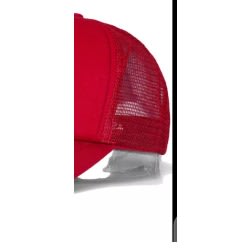 Smart Red Face Cap