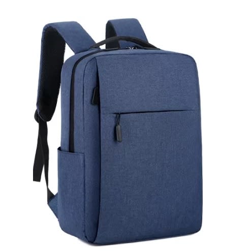Smart Retro Laptop Backpack - Blue -14"