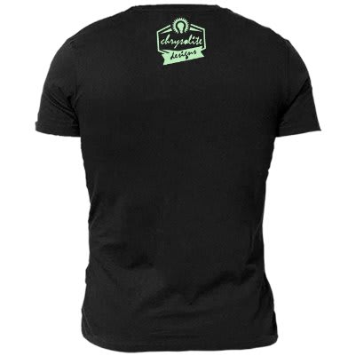 Native Pattern Print TShirt - Black