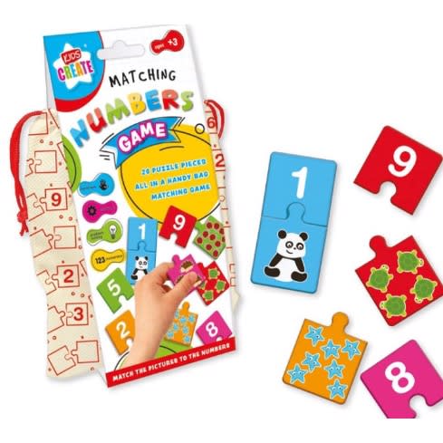 Kids Create Matching Numbers - Ages 3+