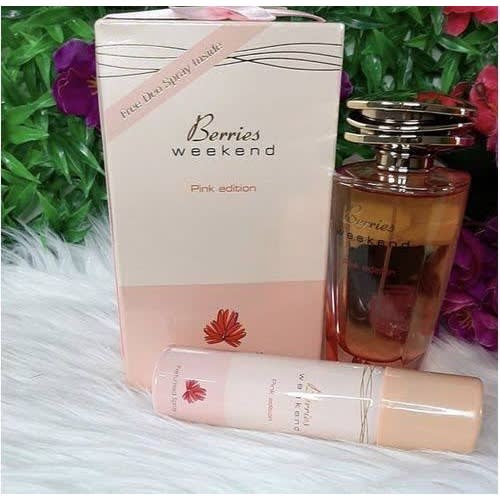 Berries Weekend Perfume With Free Deodorant - 100ml