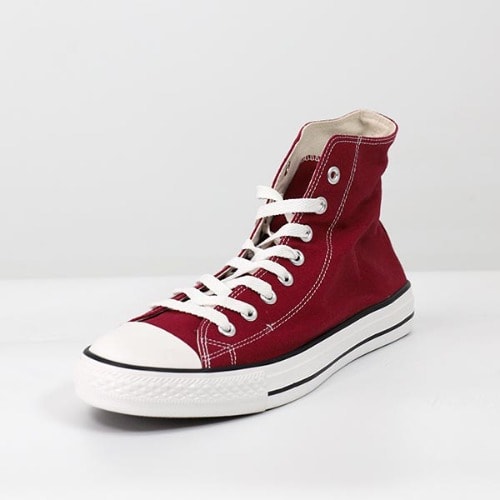 Ox-blood Hightop Sneakers