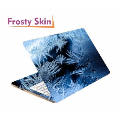 Laptop Frosty Leaves Skin - Blue