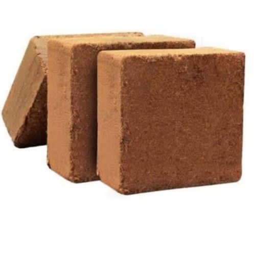 Coco Peat - Washed & Buffered - 5kg Block  - 3 Blocks