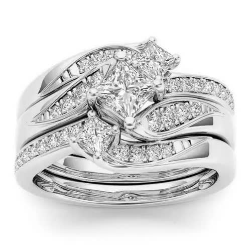 Exquisite Bridal Ring Set- 3pcs