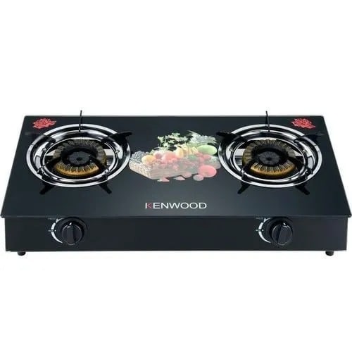 2 Burner Table Top Glass Gas Cooker