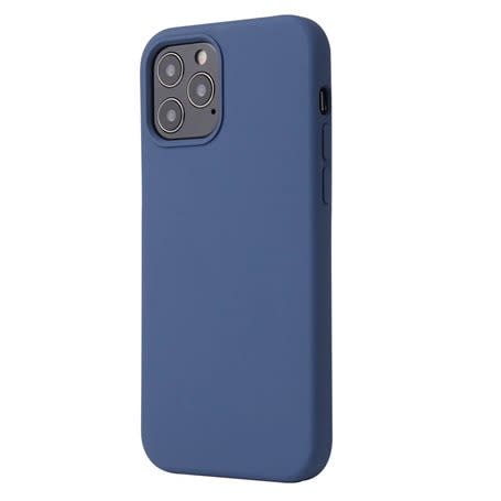 Silicone Back Cover For iPhone 14 Pro Max Blue