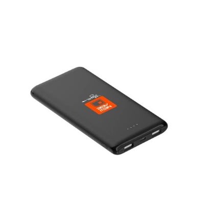 New Age 12500mah Slim Power Bank Dual Output 2.1a
