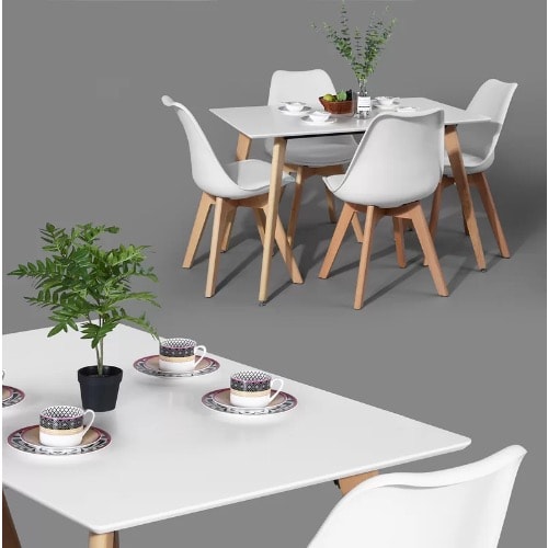 White Durflinger 8 - Person Dining Set