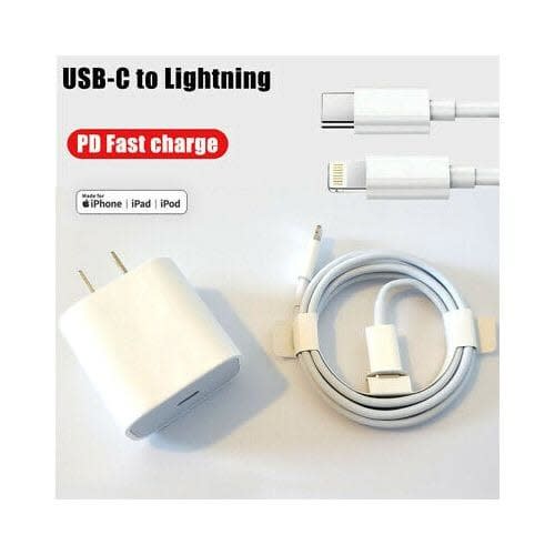 20W - 2pin USB-C Power Adapter With Cable