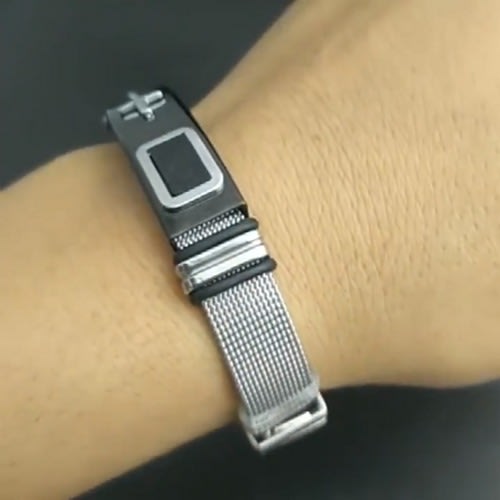 Unisex Steel Bracelets-2pcs