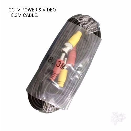 CCTV 18.3M Power & Video Installation Cable