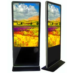 Floor Standing Digital Advertising Signage Screen Display Media Player (USB/Network 55