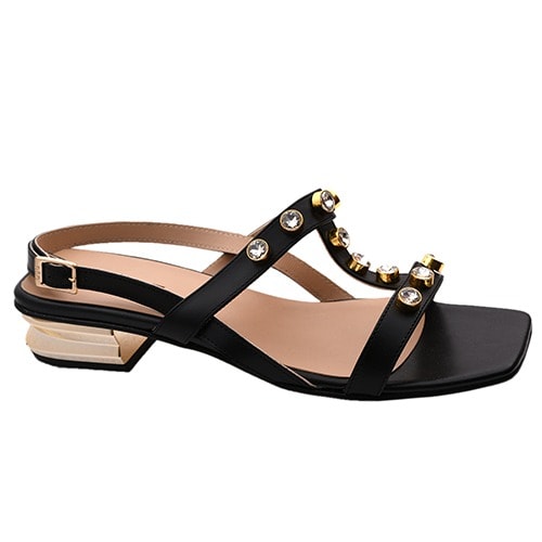 Nila & Nila Low Heeled Sandals
