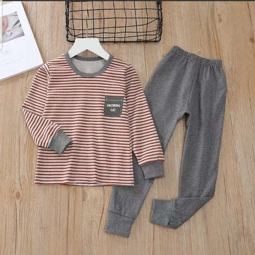 Unisex Children Stripped Pyjamas