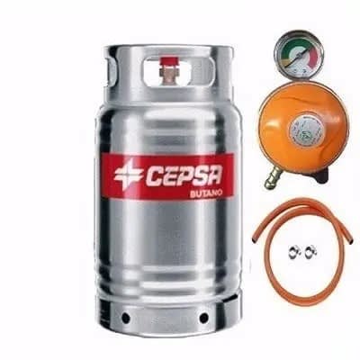 Gas Cylinder With Metered Regulator And Hose - 12.5kg
