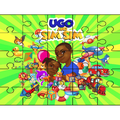 Ugo And Sim Jigsaw Puzzle