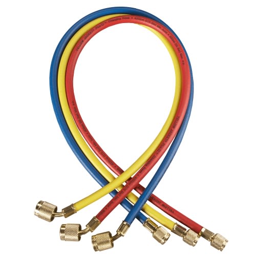 1/4 Inch Hvac Charging Hose - 3 Pieces